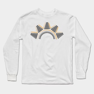 Abstract Native Sunset Long Sleeve T-Shirt